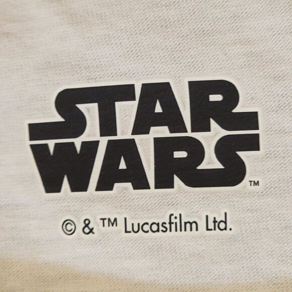 Star Wars Ahsaka Tano Tee Tshirt Unisex L White Graphic Print Short Sleeves New - Picture 4 of 7